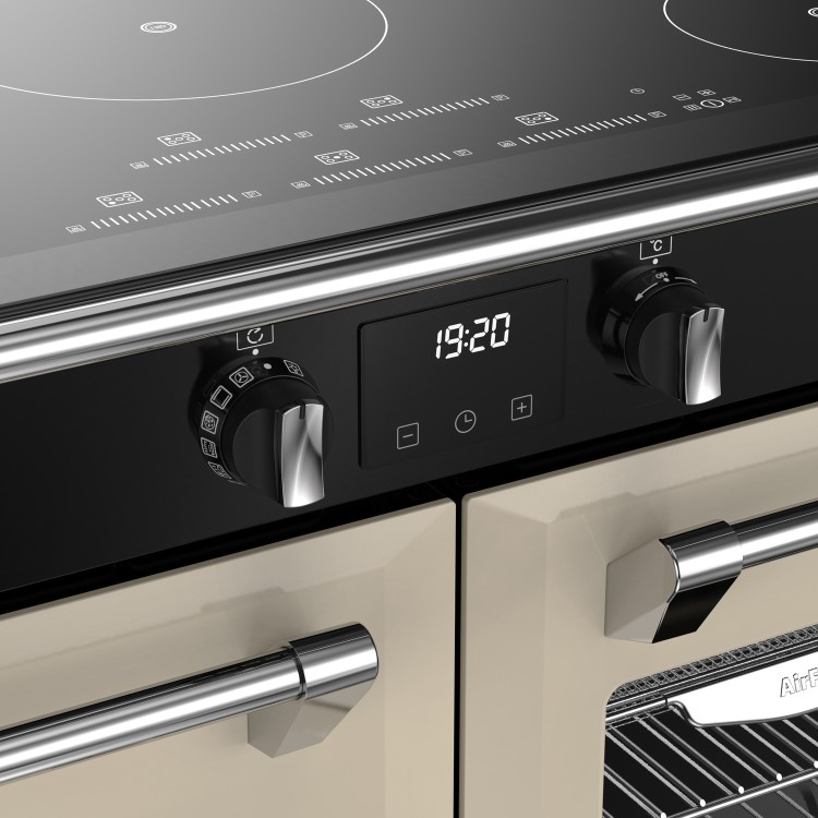Refurbished Stoves Richmond 444411860 100cm Electric Induction Range Cooker Cream