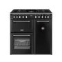 Stoves Richmond DX 90cm Dual Fuel Range Cooker - Black