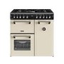 Stoves Richmond DX 90cm Dual Fuel Range Cooker - Cream