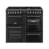 Stoves Richmond DX 100cm Dual Fuel Range Cooker - Black Stoves Richmond DX 100cm Dual Fuel Range Cooker - Black