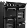 Stoves Richmond DX 100cm Dual Fuel Range Cooker - Black