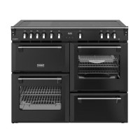 Stoves Richmond DX 110cm Electric Induction Range Cooker - Black Stoves Richmond DX 110cm Electric Induction Range Cooker - Black