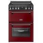 Stoves Richmond DX 60cm Dual Fuel Cooker - Garnet Red