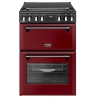 Stoves Richmond DX 60cm Dual Fuel Cooker - Garnet Red