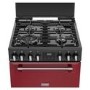 Stoves Richmond DX 60cm Dual Fuel Cooker - Garnet Red