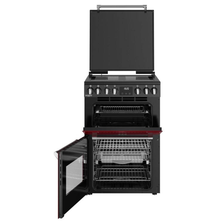 Stoves Richmond DX 60cm Electric Induction Cooker - Garnet Red