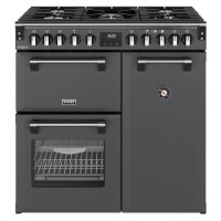 Stoves Richmond DX 90cm Dual Fuel Range Cooker - Anthracite Grey