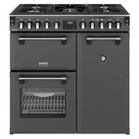 Stoves Richmond DX 90cm Dual Fuel Range Cooker - Anthracite Grey Stoves Richmond DX 90cm Dual Fuel Range Cooker - Anthracite Grey