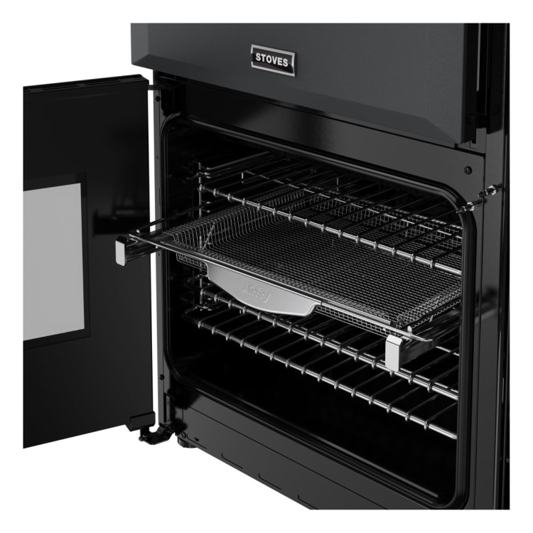 Stoves Richmond DX 90cm Dual Fuel Range Cooker - Anthracite Grey