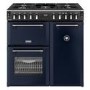 Stoves Richmond DX 90cm Dual Fuel Range Cooker - Midnight Blue