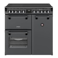 Stoves Richmond DX 90cm Electric Induction Range Cooker - Grey Stoves Richmond DX 90cm Electric Induction Range Cooker - Grey