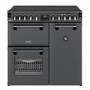 Stoves Richmond DX 90cm Electric Induction Range Cooker - Grey