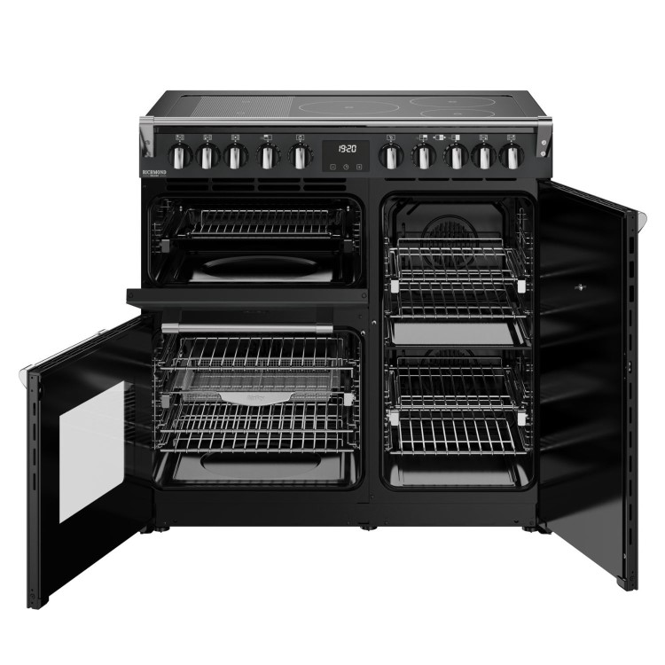 Stoves Richmond DX 90cm Electric Induction Range Cooker - Grey