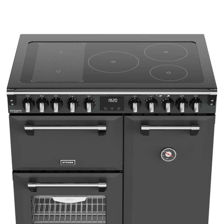 Stoves Richmond DX 90cm Electric Induction Range Cooker - Grey