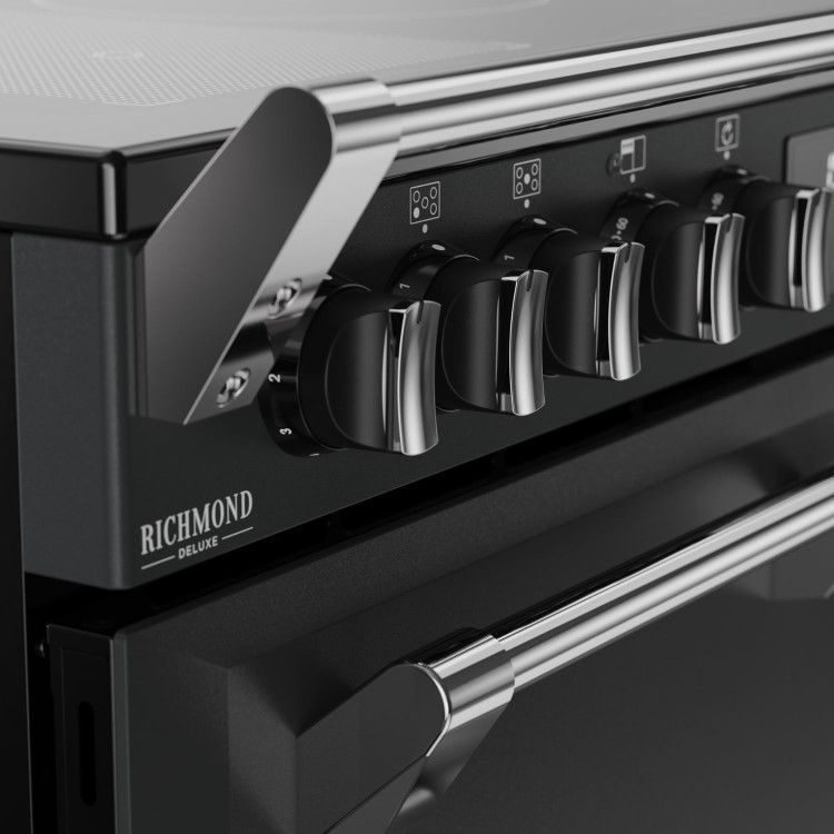 Stoves Richmond DX 90cm Electric Induction Range Cooker - Grey