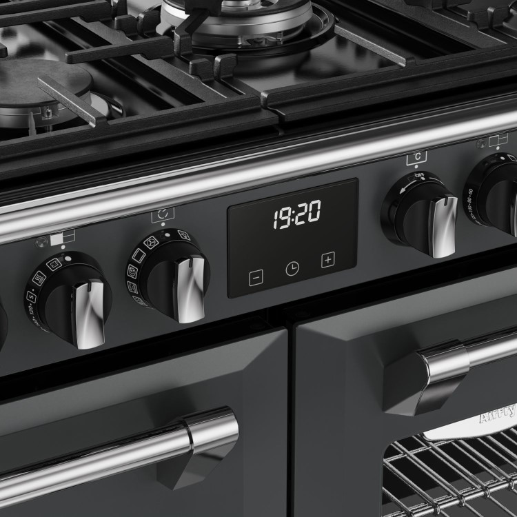 Stoves Richmond DX 110cm Dual Fuel Range Cooker - Anthracite Grey