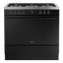 Belling Vision Single Cavity 90cm Dual Fuel Range Cooker - Black