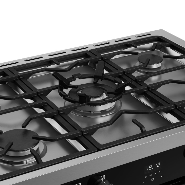 Belling Vision Single Cavity 90cm Dual Fuel Range Cooker - Black