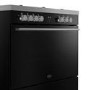 Belling Vision Single Cavity 90cm Dual Fuel Range Cooker - Black & Silver Steel