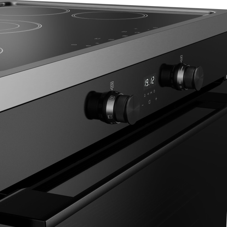 Belling Vision Single Cavity 90cm Electric Range Cooker - Black