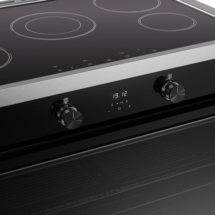 Belling Vision Single Cavity 90cm Electric Range Cooker - Black