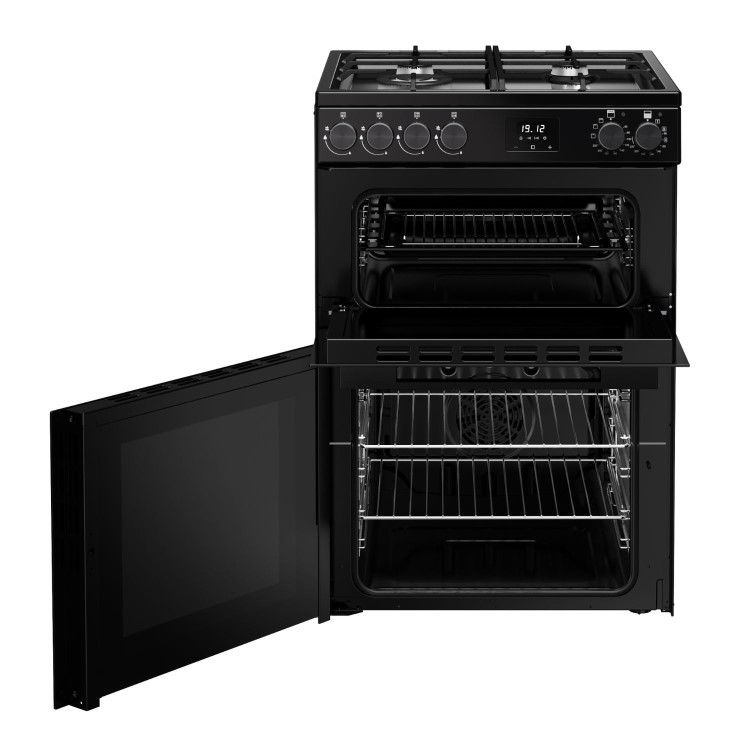 Belling Vision 60cm Dual Fuel Range Cooker - Black