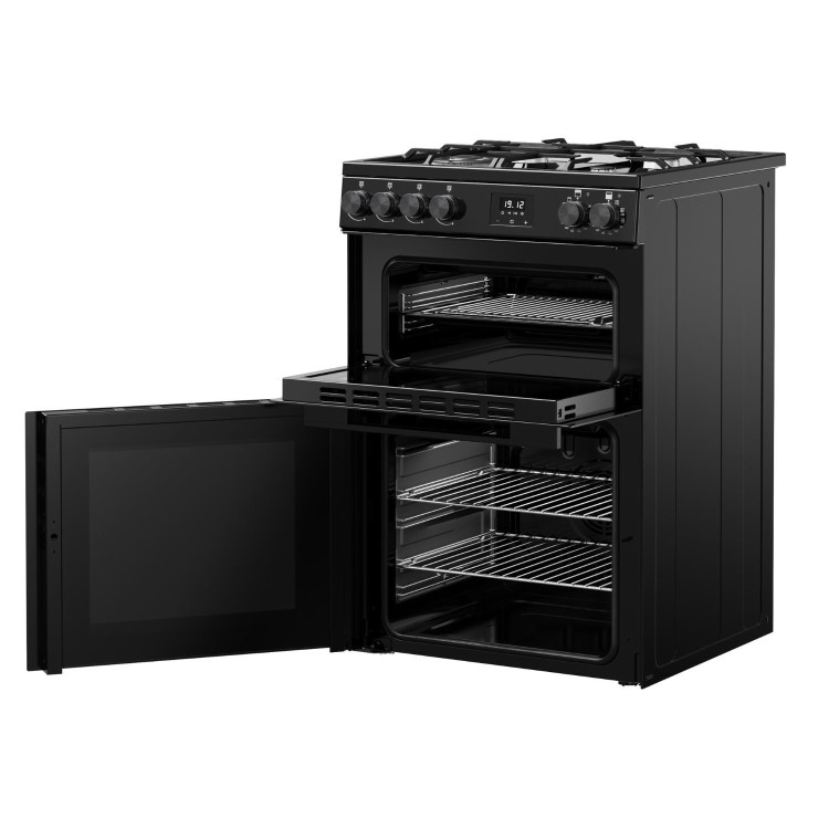 Belling Vision 60cm Dual Fuel Range Cooker - Black