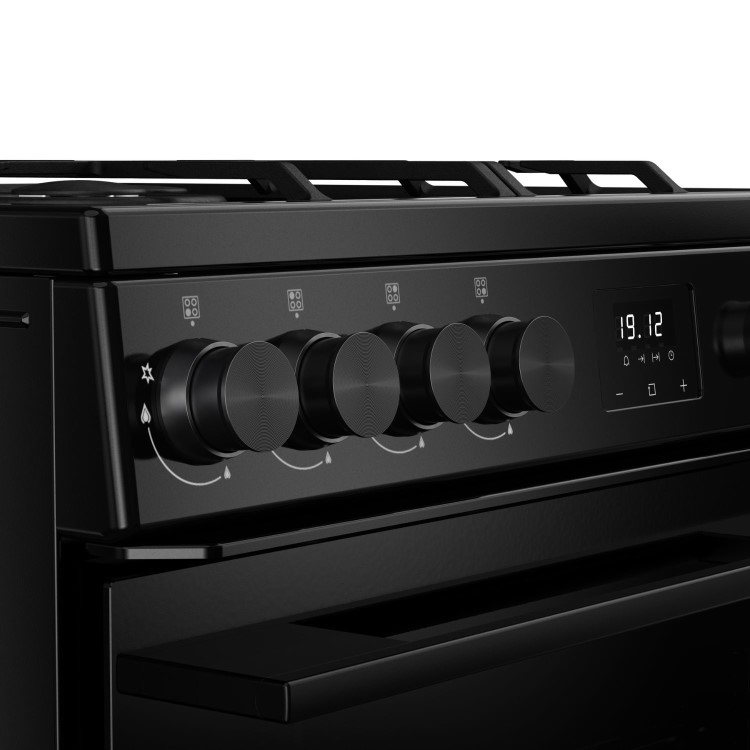 Belling Vision 60cm Dual Fuel Range Cooker - Black