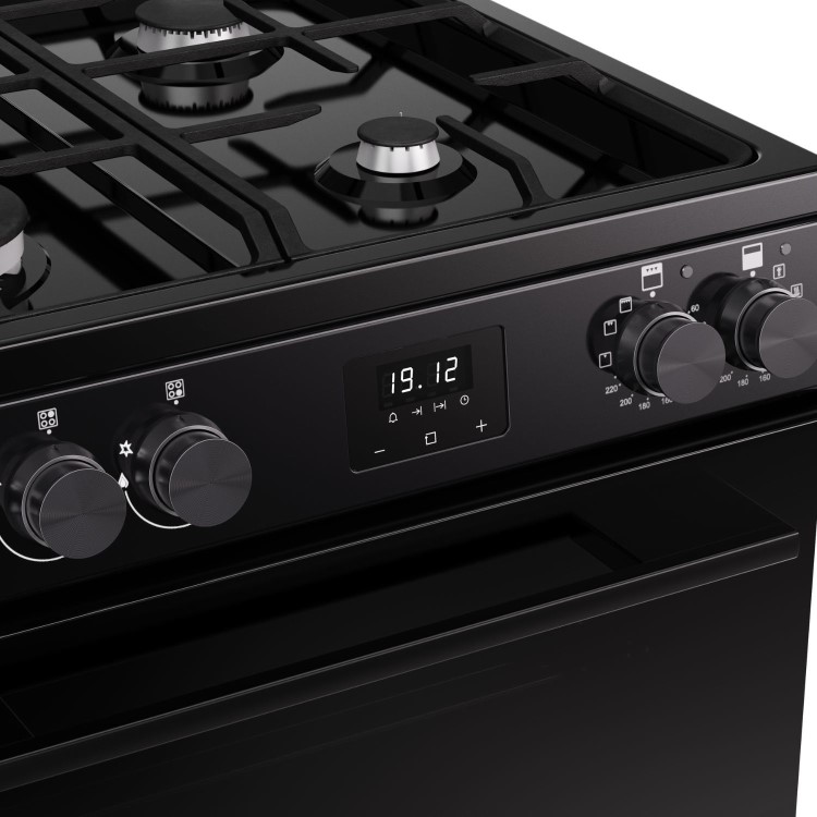 Belling Vision 60cm Dual Fuel Range Cooker - Black