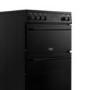 Belling Vision 60cm Electric Cooker with Ceramic Hob - Black