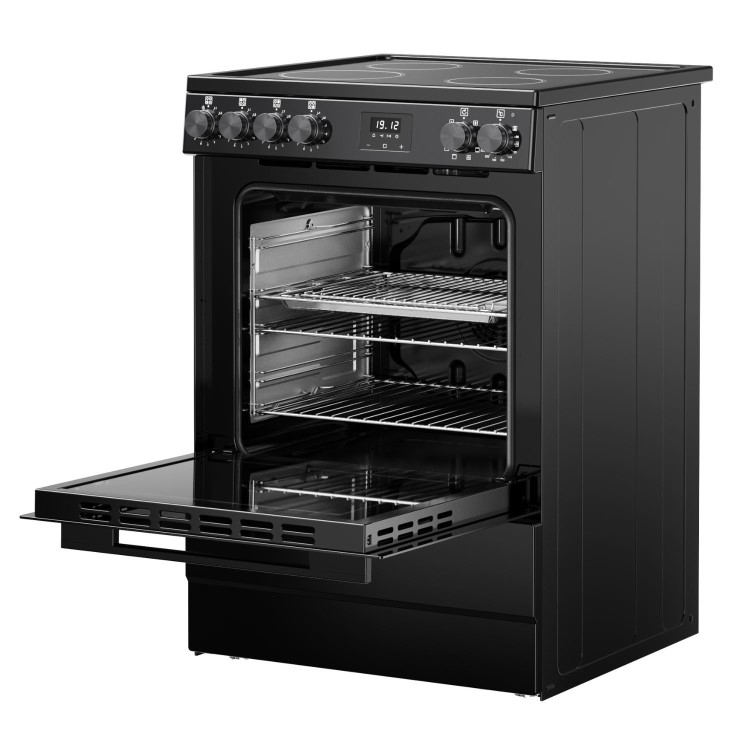 Belling Vision 60cm Electric Range Cooker - Black