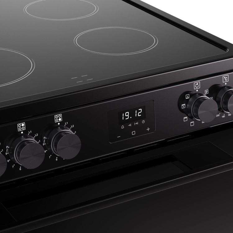 Belling Vision 60cm Electric Range Cooker - Black