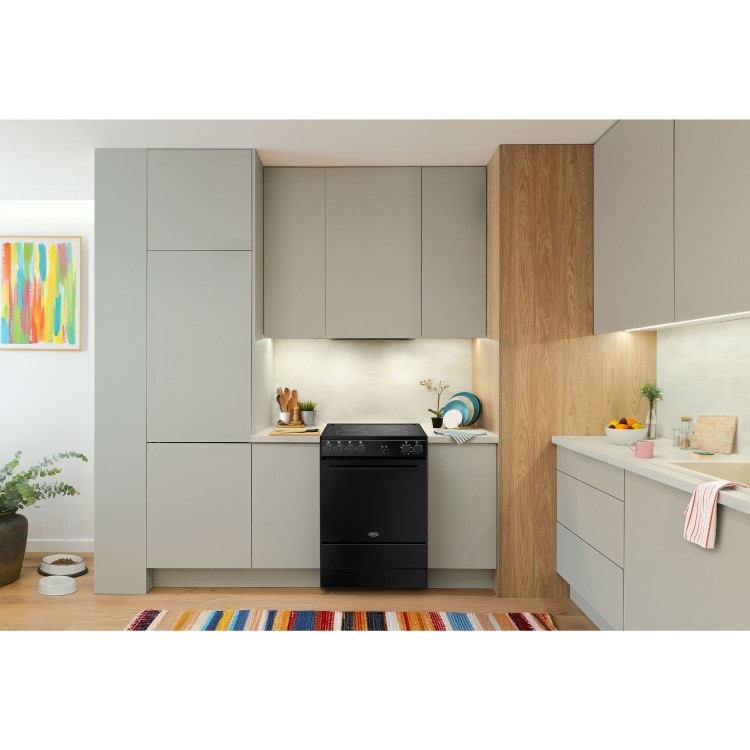 Belling Vision 60cm Electric Range Cooker - Black