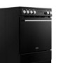 Belling Vision 60cm Electric Range Cooker - Black & Silver Steel