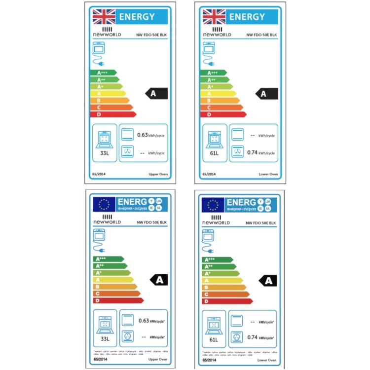 New World 50cm Electric Cooker - Black