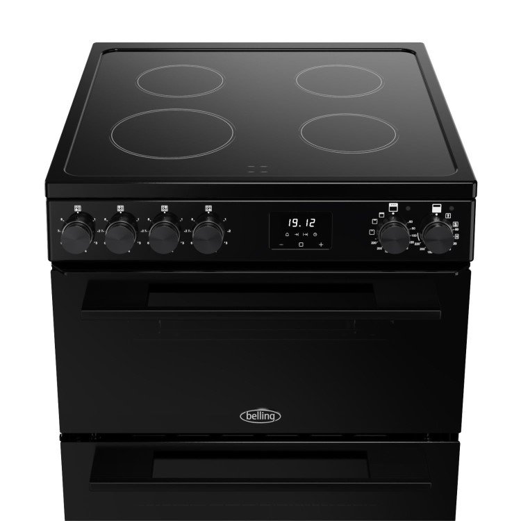 Belling Vision 60cm Electric Range Cooker - Black