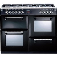 Stoves Richmond 1000DFT 100cm Dual Fuel Range Cooker - Black