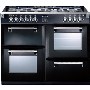Stoves Richmond 1000DFT 100cm Dual Fuel Range Cooker - Black
