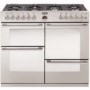 Stoves Sterling R1000DFT 100cm Dual Fuel Range Cooker - Stainless Steel