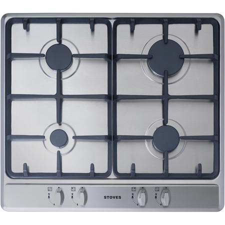 Stoves Display SGH600C 60cm Gas Hob in Stainless Steel