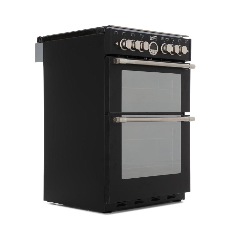 Stoves Sterling 600G Mini Range 60cm Gas Cooker - Black