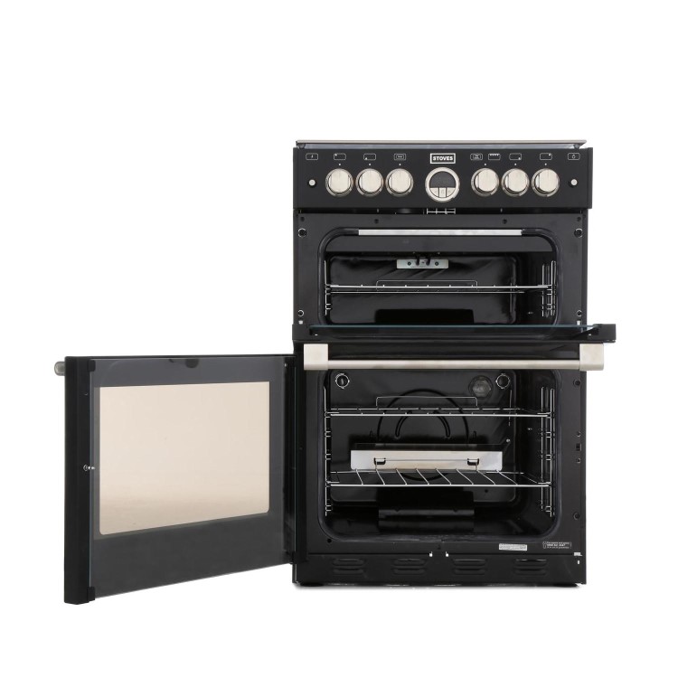 Stoves Sterling 600G Mini Range 60cm Gas Cooker - Black