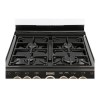 Stoves 444440987 Sterling 600G Mini Range 60cm Gas Cooker - Black
