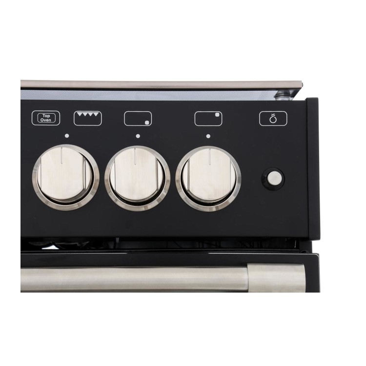 Stoves Sterling 600G Mini Range 60cm Gas Cooker - Black