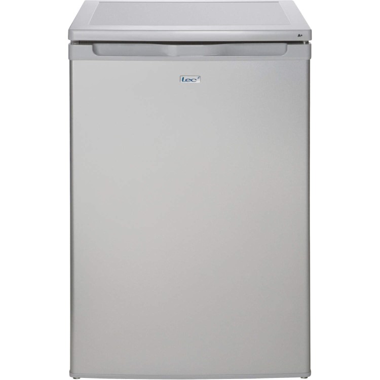 LEC L5511S 55cm Wide Freestanding Under Counter Fridge - Silver