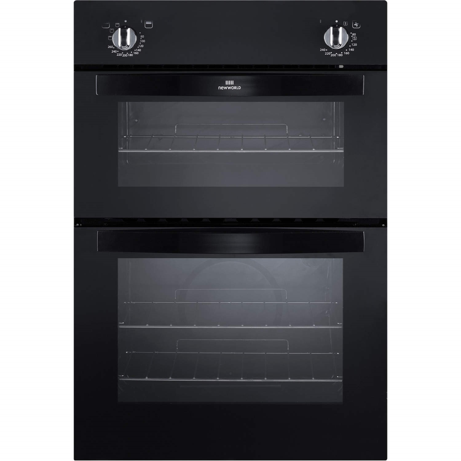 New World Nw901do Electric Built In Double Oven Black Buy It