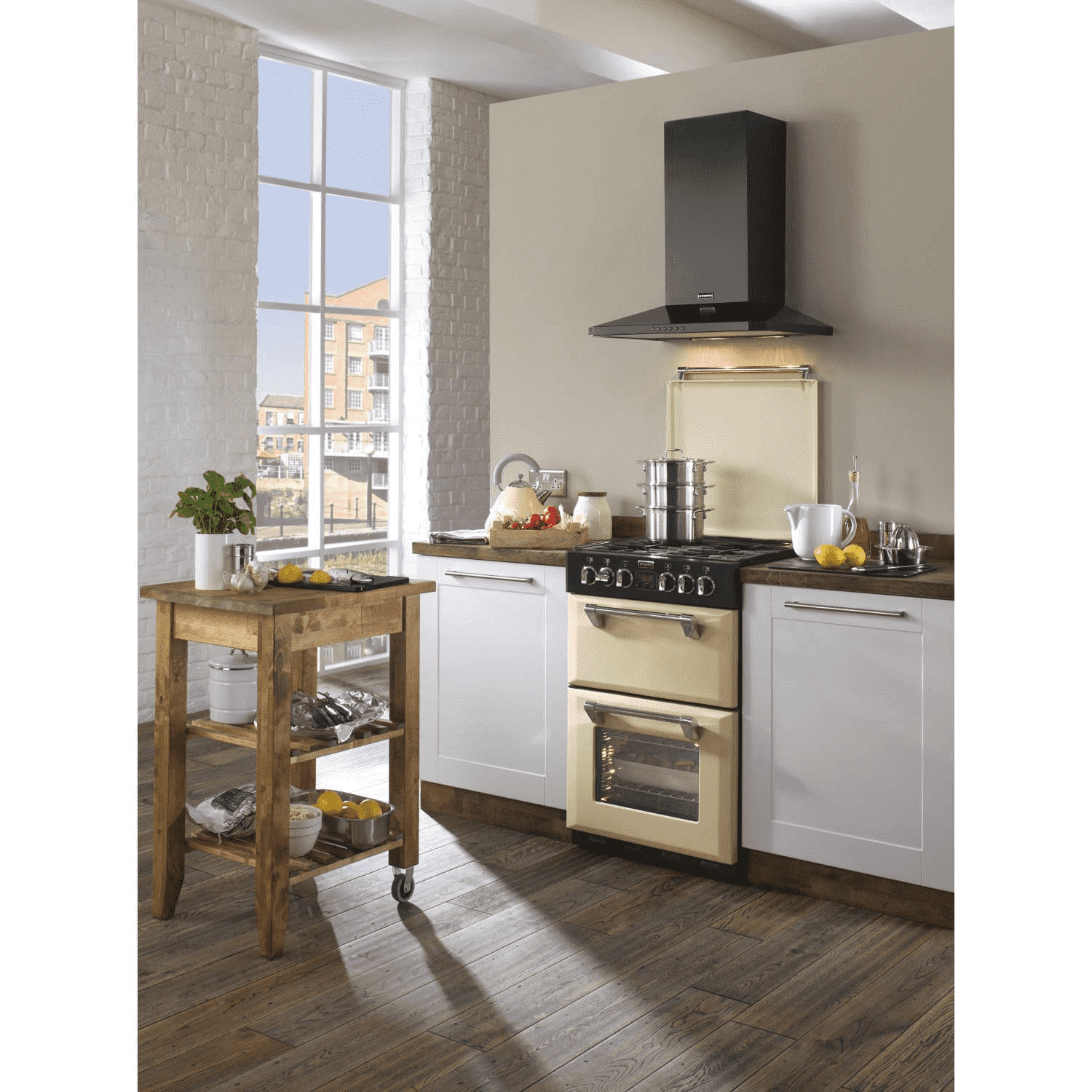 Stoves Richmond 55cm Electric Mini Range Cooker Cream