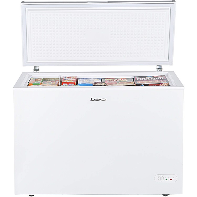 LEC CF250LW 250 Litre Chest Freezer - White
