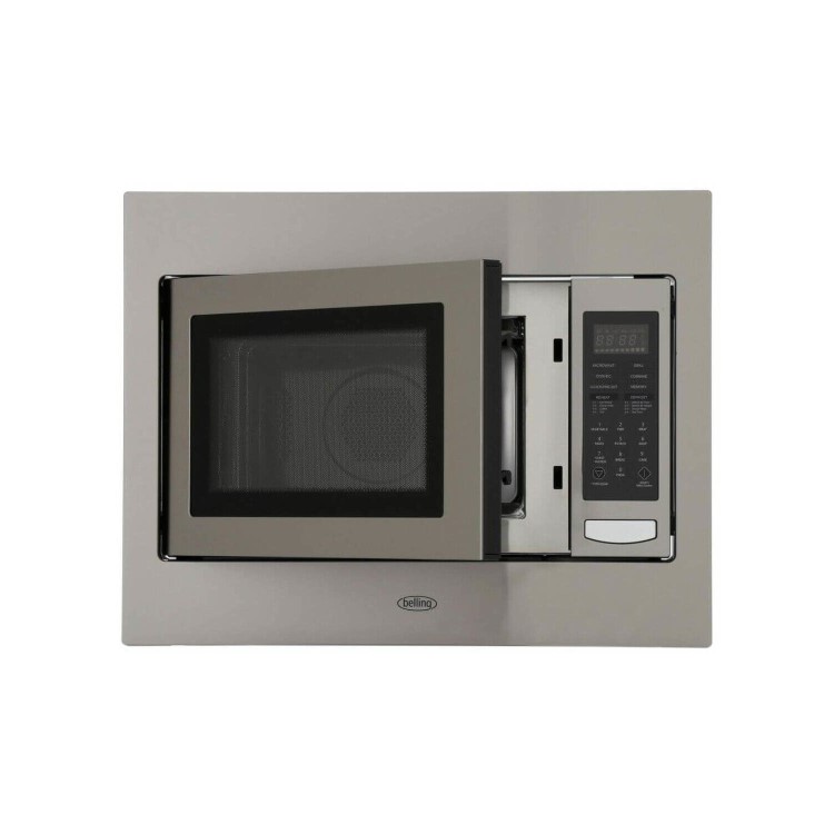 Refurbished Belling BIMW60 25L with Grill 900W Microwave Stainless Steel