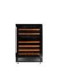 GDHA 444443283 60cm Wide 46 Bottle Wine Cooler Black